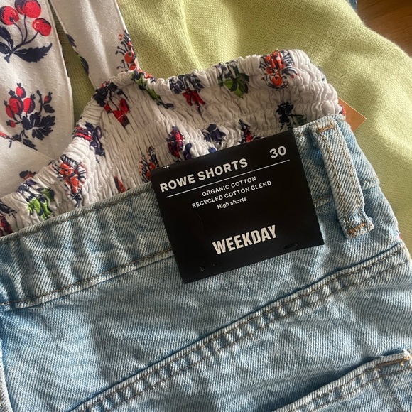 ASOS Weekday Rowe Short | Jean Shorts - Picture 10 of 13